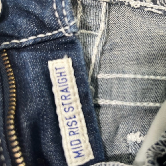 Ariat mid rise straight REAL denim jeans - Picture 2 of 5